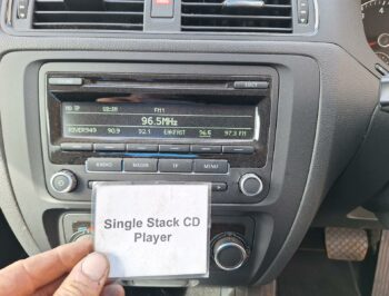 Single Stack CD Player