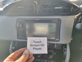 Touch Screen CD Player